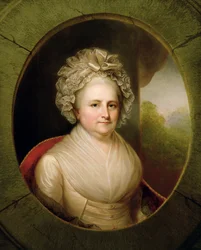 Portrait of Martha Washington